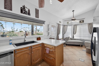 Beautifully furnished expanded Escondido model in the on Leisure World Country Club in Arizona - for sale on GolfHomes.com, golf home, golf lot