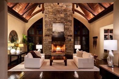 Now accepting Bitcoin. A triumph of architectural artistry on Alpharetta Athletic Club West in Georgia - for sale on GolfHomes.com, golf home, golf lot