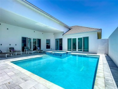 A true custom build ABD home looking across the 15th fairway at on Providence Golf Club in Florida - for sale on GolfHomes.com, golf home, golf lot