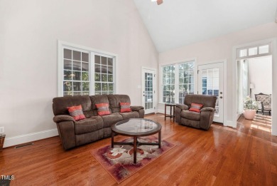 Luxury Living in The Preserve at Jordan Lake | 3-Car Garage | on The Preserve At Jordan Lake Golf Club in North Carolina - for sale on GolfHomes.com, golf home, golf lot