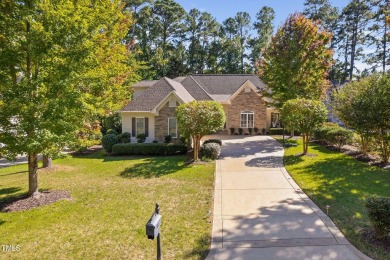 Luxury Living in The Preserve at Jordan Lake | 3-Car Garage | on The Preserve At Jordan Lake Golf Club in North Carolina - for sale on GolfHomes.com, golf home, golf lot
