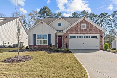 This stunning open ranch plan offers effortless, low-maintenance on Harbor Club Golf and Country Club in Georgia - for sale on GolfHomes.com, golf home, golf lot