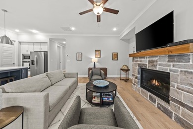 This stunning open ranch plan offers effortless, low-maintenance on Harbor Club Golf and Country Club in Georgia - for sale on GolfHomes.com, golf home, golf lot