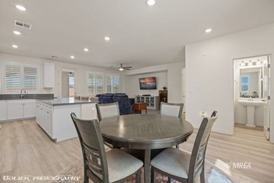 Built in 2023, this contemporary modern home in Montrose on Wolf Creek At Paradise Canyon in Nevada - for sale on GolfHomes.com, golf home, golf lot