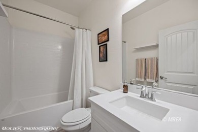 Built in 2023, this contemporary modern home in Montrose on Wolf Creek At Paradise Canyon in Nevada - for sale on GolfHomes.com, golf home, golf lot