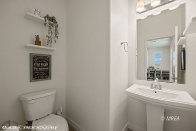 Built in 2023, this contemporary modern home in Montrose on Wolf Creek At Paradise Canyon in Nevada - for sale on GolfHomes.com, golf home, golf lot