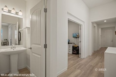 Built in 2023, this contemporary modern home in Montrose on Wolf Creek At Paradise Canyon in Nevada - for sale on GolfHomes.com, golf home, golf lot