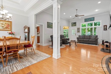 Welcome to this stunning 4-bedroom, 3.5-bath home perfectly on Fox Den Country Club in North Carolina - for sale on GolfHomes.com, golf home, golf lot