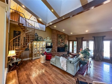 This may be just what you are looking for! A beautiful custom on Shawnee Country Club in Oklahoma - for sale on GolfHomes.com, golf home, golf lot