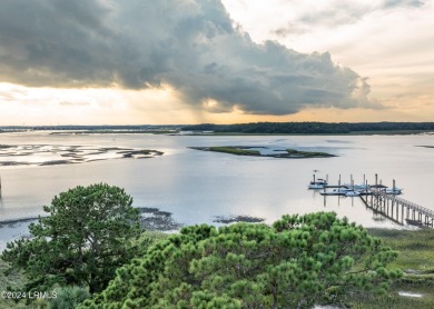 One of the last waterfront lots facing Skull Creek and the on Daufuskie Island Resort in South Carolina - for sale on GolfHomes.com, golf home, golf lot