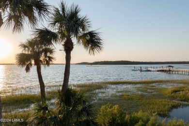 One of the last waterfront lots facing Skull Creek and the on Daufuskie Island Resort in South Carolina - for sale on GolfHomes.com, golf home, golf lot