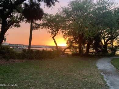 One of the last waterfront lots facing Skull Creek and the on Daufuskie Island Resort in South Carolina - for sale on GolfHomes.com, golf home, golf lot