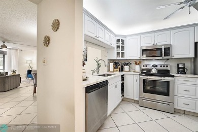 CORNER UNIT!  FIRST FLOOR.  55+ Community. This beautiful 2/2 on Inverrary Country Club in Florida - for sale on GolfHomes.com, golf home, golf lot