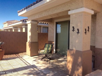 Beautiful gated home with a stunning backyard offering panoramic on Palm Valley Golf Club  in Arizona - for sale on GolfHomes.com, golf home, golf lot