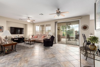 Beautiful gated home with a stunning backyard offering panoramic on Palm Valley Golf Club  in Arizona - for sale on GolfHomes.com, golf home, golf lot