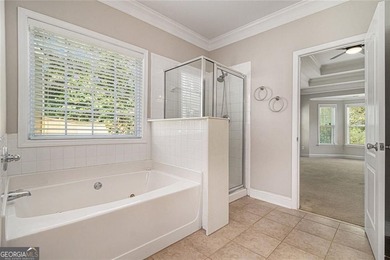 Tucked away at the end of a quiet cul-de-sac in a vibrant on Mirror Lake Golf Club in Georgia - for sale on GolfHomes.com, golf home, golf lot