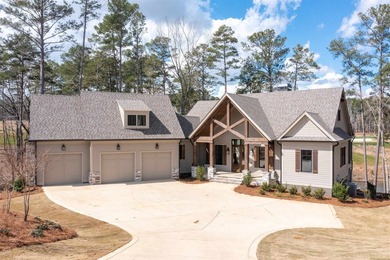 Experience refined living in this newly built custom home on Reynolds Lake Oconee - The Oconee in Georgia - for sale on GolfHomes.com, golf home, golf lot