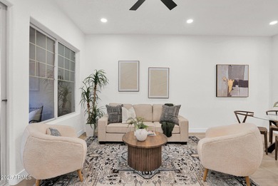 Discover refined living in this fully renovated unit nestled on Starfire At Scottsdale Country Club in Arizona - for sale on GolfHomes.com, golf home, golf lot