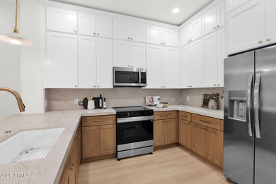 Discover refined living in this fully renovated unit nestled on Starfire At Scottsdale Country Club in Arizona - for sale on GolfHomes.com, golf home, golf lot
