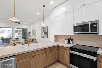 Discover refined living in this fully renovated unit nestled on Starfire At Scottsdale Country Club in Arizona - for sale on GolfHomes.com, golf home, golf lot