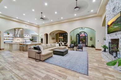 Amazing interior modern Mediterranean theme by a true artist on Superstition Mountain Club - Lost Gold in Arizona - for sale on GolfHomes.com, golf home, golf lot