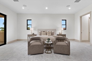 This brand-new LUXURY home in South Shore Country Club offers 5 on South Shore At Lake Las Vegas in Nevada - for sale on GolfHomes.com, golf home, golf lot