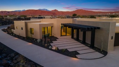 Perfectly situated amongst the basalt rocks at the base of Snow on Entrada at Snow Canyon in Utah - for sale on GolfHomes.com, golf home, golf lot