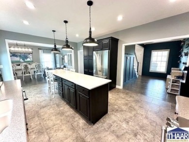 This gorgeous, open concept home is nestled perfectly in the on Idle Creek Golf Course in Indiana - for sale on GolfHomes.com, golf home, golf lot