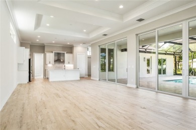 Fabulously new (Fall/2024) home w. expansive outdoor pool & on Indian River Club in Florida - for sale on GolfHomes.com, golf home, golf lot