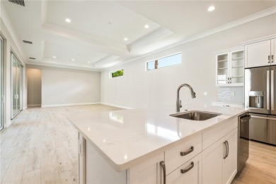Fabulously new (Fall/2024) home w. expansive outdoor pool & on Indian River Club in Florida - for sale on GolfHomes.com, golf home, golf lot