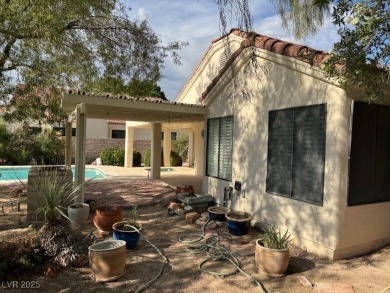 BEAUTIFUL SINGLE STORY VILLA STYLE HOME WITH GOLF FRONTAGE on Painted Desert Golf Club in Nevada - for sale on GolfHomes.com, golf home, golf lot
