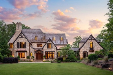 A triumph of architectural artistry, Havenstone is a rare and on Alpharetta Athletic Club West in Georgia - for sale on GolfHomes.com, golf home, golf lot