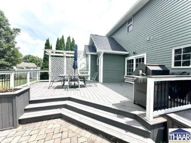 This gorgeous, open concept home is nestled perfectly in the on Idle Creek Golf Course in Indiana - for sale on GolfHomes.com, golf home, golf lot