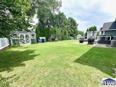 This gorgeous, open concept home is nestled perfectly in the on Idle Creek Golf Course in Indiana - for sale on GolfHomes.com, golf home, golf lot