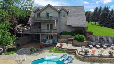 Wake up to sweeping fairway views and end your day poolside at on Briar Leaf Golf Club in Indiana - for sale on GolfHomes.com, golf home, golf lot