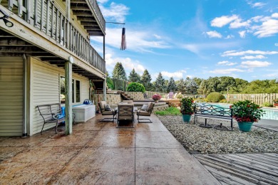 Wake up to sweeping fairway views and end your day poolside at on Briar Leaf Golf Club in Indiana - for sale on GolfHomes.com, golf home, golf lot