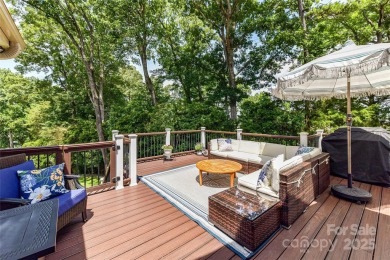 Spectacular Sunsets and Panoramic views of Lake Wylie's main on Tega Cay Golf Club in South Carolina - for sale on GolfHomes.com, golf home, golf lot