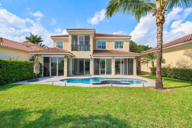 This exceptional six-bedroom estate is nestled on an oversized on Palm Beach Polo and Country Club in Florida - for sale on GolfHomes.com, golf home, golf lot
