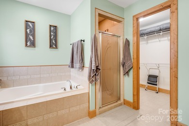 Enjoy a direct view of Big Bald Mountain from this spotless on Wolf Laurel Country Club in North Carolina - for sale on GolfHomes.com, golf home, golf lot