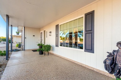 Extremely well cared-for 2-bedroom home features high ceilings on Sun City-Willow Creek / Willow Brook  in Arizona - for sale on GolfHomes.com, golf home, golf lot