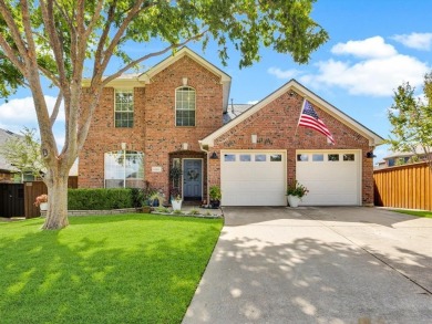 Stunning brick 2 story Sachse home in Woodbridge on a large on Woodbridge Golf Club in Texas - for sale on GolfHomes.com, golf home, golf lot