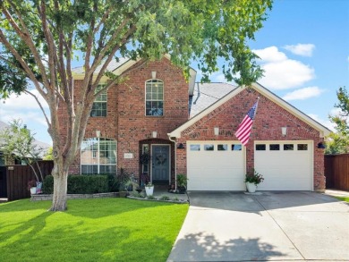 Stunning brick 2 story Sachse home in Woodbridge on a large on Woodbridge Golf Club in Texas - for sale on GolfHomes.com, golf home, golf lot