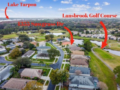 Welcome to this special 3 bedroom 2 bathroom Palm Harbor pool on Lansbrook Golf Club in Florida - for sale on GolfHomes.com, golf home, golf lot