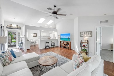 This charming 3 bedroom, 2 bath courtyard villa home is nicely on Hunters Ridge Country Club in Florida - for sale on GolfHomes.com, golf home, golf lot