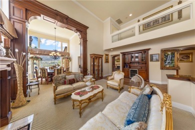Elegant Mediterranean Estate with Golf Course  Mountain Views in on Dove Canyon Country Club in California - for sale on GolfHomes.com, golf home, golf lot