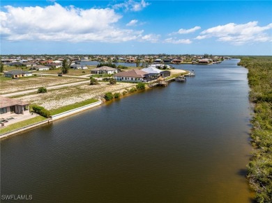 DIRECT SAILBOAT GULF ACCESS -- NO BRIDGES -- NO REAR NEIGHBORS on Burnt Store Golf Club in Florida - for sale on GolfHomes.com, golf home, golf lot