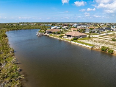 DIRECT SAILBOAT GULF ACCESS -- NO BRIDGES -- NO REAR NEIGHBORS on Burnt Store Golf Club in Florida - for sale on GolfHomes.com, golf home, golf lot