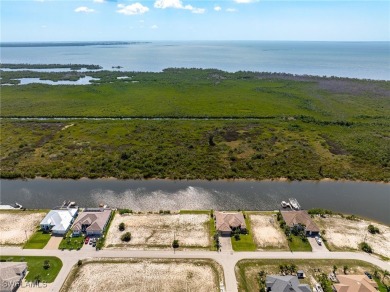 DIRECT SAILBOAT GULF ACCESS -- NO BRIDGES -- NO REAR NEIGHBORS on Burnt Store Golf Club in Florida - for sale on GolfHomes.com, golf home, golf lot