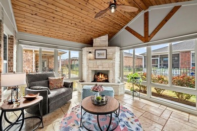 Beautifully upgraded 1-story home in the highly desirable 55+ on Frisco Lakes Golf Course in Texas - for sale on GolfHomes.com, golf home, golf lot