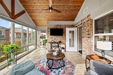 Beautifully upgraded 1-story home in the highly desirable 55+ on Frisco Lakes Golf Course in Texas - for sale on GolfHomes.com, golf home, golf lot